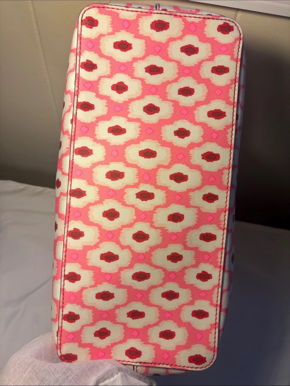 NWOT Kate Spade Laurel Way Evangelie Satchel - Ikat Posy PinK - Full Set!